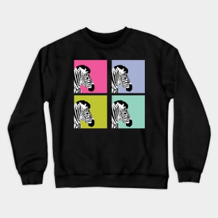 Zebra Crewneck Sweatshirt